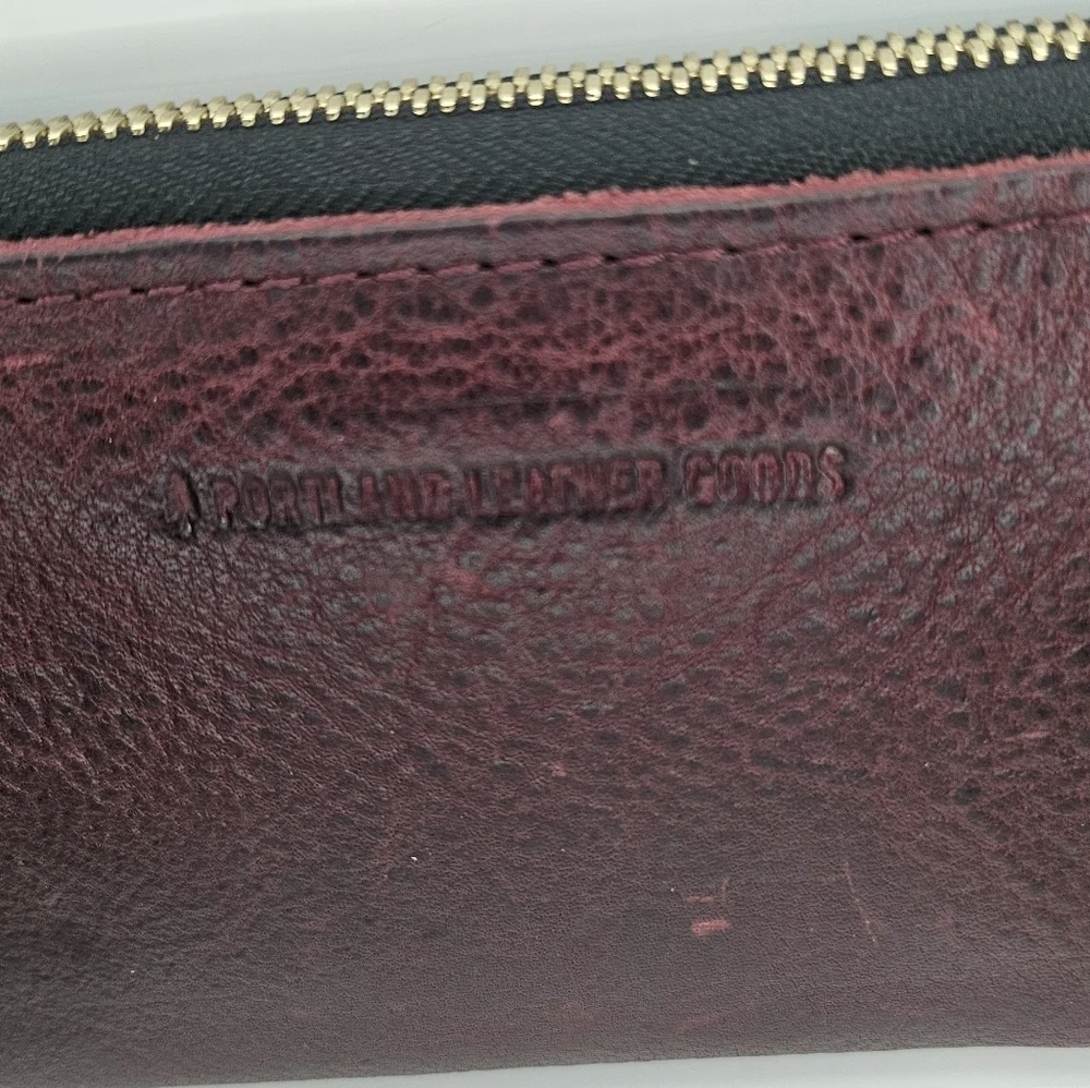 Portland Leather Goods Burgundy Wallet